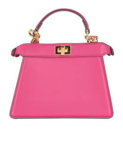 Top Handle Peekaboo ISeeU Petite, Leather, Pink, 08280567, DB/RC/S, 3*